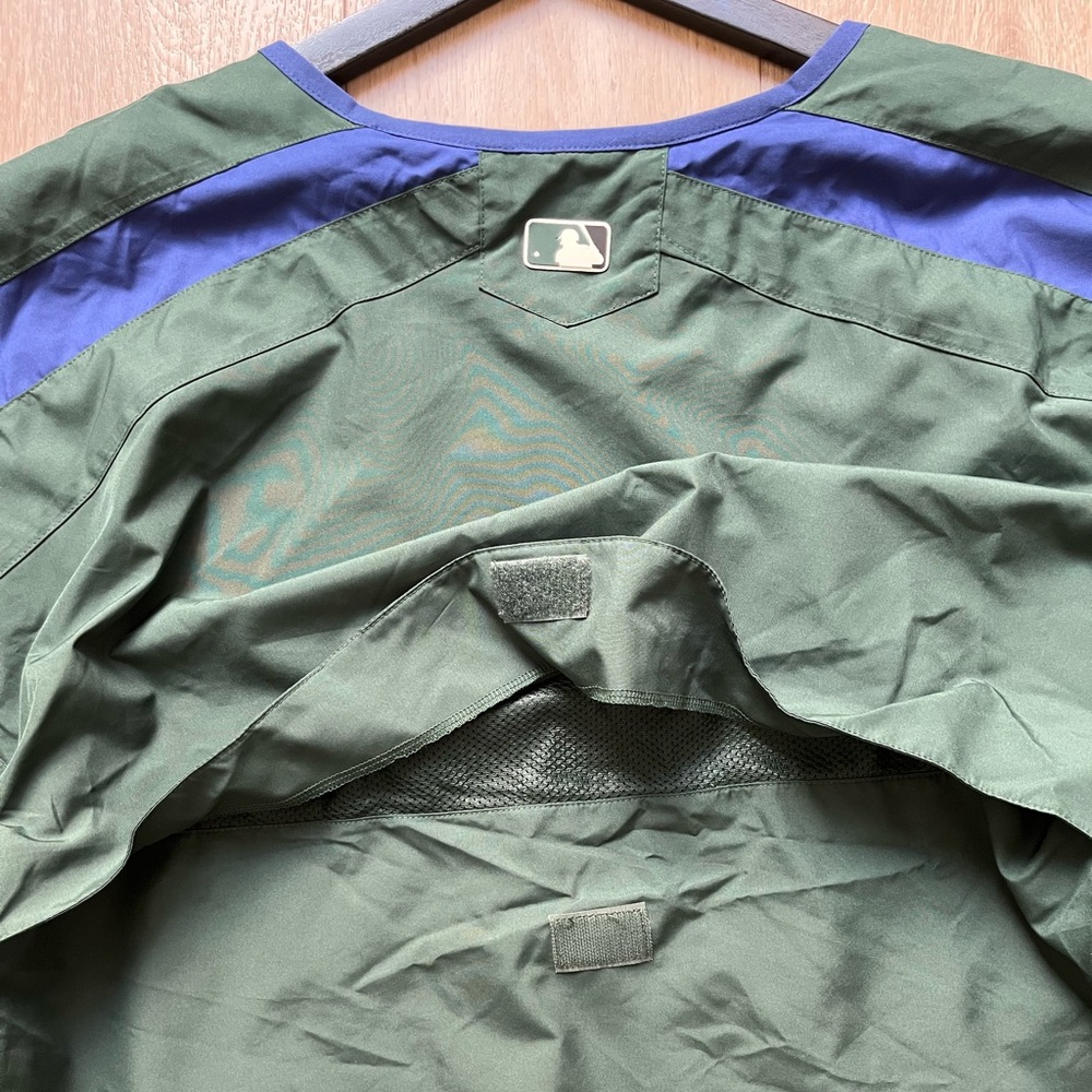 90’s Majestic MLB Authentic Tampa Bay Devil Rays Sideline Coach SS Pullover - Picture 7 of 8